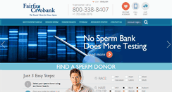 Desktop Screenshot of fairfaxcryobank.com